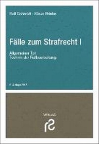 Enlarge image Cover: Fälle zum Strafrecht I - Rolf Schmidt Verlag