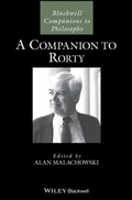 Cover: A Companion to Rorty - Wiley-Blackwell