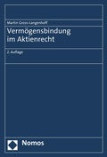 Abbildung von: Vermögensbindung im Aktienrecht - Nomos