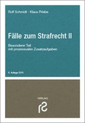 Cover: F&auml;lle zum Strafrecht II - Rolf Schmidt Verlag