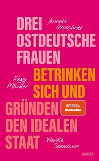 Enlarge image Cover: Drei ostdeutsche Frauen betrinken sich und gründen den idealen Staat - Hanser