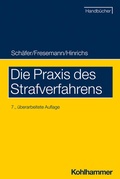 Bild: Die Praxis des Strafverfahrens - Kohlhammer
