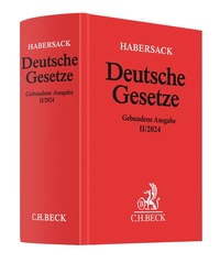 Bild vergrößern Bild: Deutsche Gesetze Gebundene Ausgabe II/2024 - C.H.BECK