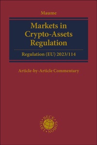 Abbildung von: Markets in Crypto-Assets Regulation (MiCAR) - C.H.BECK