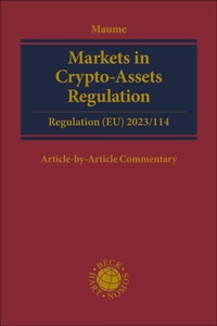 Enlarge image Cover: Markets in Crypto-Assets Regulation (MiCAR) - C.H.BECK