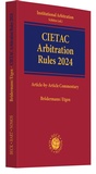 Cover: CIETAC Arbitration Rules 2024 - C.H.BECK