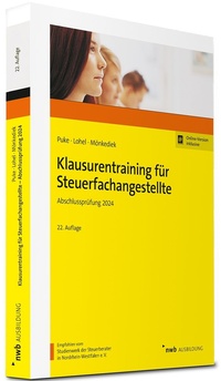 Abbildung von: Klausurentraining für Steuerfachangestellte - NWB