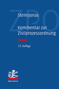 Abbildung von: Kommentar zur Zivilprozessordnung - Gesamtwerk - Mohr Siebeck