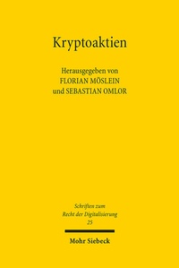 Abbildung von: Kryptoaktien - Mohr Siebeck