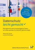 Cover: Datenschutz - leicht gemacht - Edition Wissenschaft & Praxis