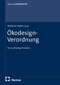 Cover: &Ouml;kodesign-Verordnung f&uuml;r nachhaltige Produkte: &Ouml;kodesign-VO - Nomos
