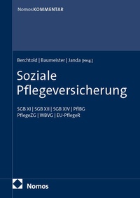 Abbildung von: Soziale Pflegeversicherung - Nomos