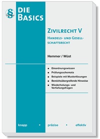 Abbildung von: Basics Zivilrecht V - Hemmer-Wüst