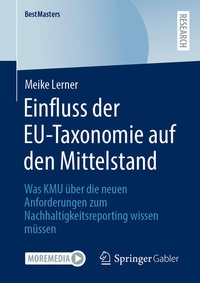 Cover: Einfluss der EU-Taxonomie auf den Mittelstand - Springer Gabler