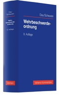 Cover: Wehrbeschwerdeordnung - Vahlen