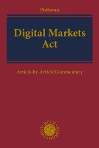 Enlarge image Cover: Digital Markets Act - Hart Publishing
