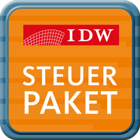 Bild vergrößern Bild: Steuer-Paket 2023: Ertragsteuern und Umsatzsteuer (Veranlagung) - IDW