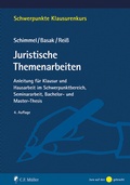 Abbildung von: Juristische Themenarbeiten - C.F. Müller