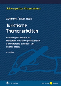 Abbildung von: Juristische Themenarbeiten - C.F. Müller