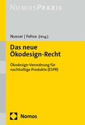 Abbildung von: Das neue Ökodesign-Recht - Nomos
