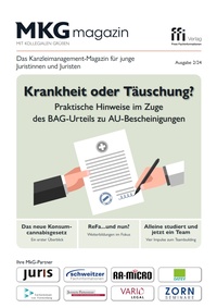 Abbildung von: MkG-Fachinfomagazin Ausgabe 02/2024 - FFI-Verlag