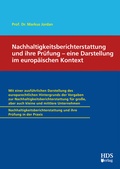 Cover: Nachhaltigkeitsberichterstattung (ESRS) und ihre Pr&uuml;fung - eine Darstellung im europ&auml;ischen Kontext - HDS