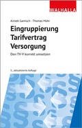 Cover: Eingruppierung Tarifvertrag Versorgung - Walhalla