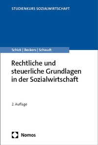 Abbildung von: Rechtliche und steuerliche Grundlagen in der Sozialwirtschaft - Nomos