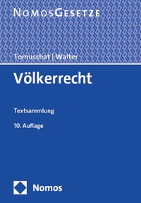 Abbildung von: Völkerrecht - Nomos