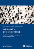 Cover: Leitlinien f&uuml;r B&uuml;rgerbeteiligung - KSV Medien