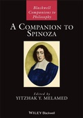 Cover: A Companion to Spinoza - Wiley-Blackwell