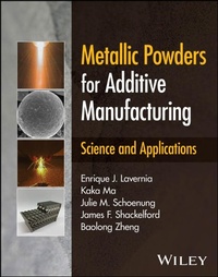 Enlarge image Cover: Metallic Powders for Additive Manufacturing - Wiley