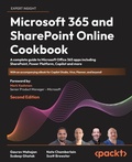 Cover: Microsoft 365 and SharePoint Online Cookbook - Packt Publishing