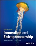 Cover: Innovation and Entrepreneurship - Wiley