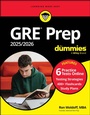 Cover: GRE Prep 2025/2026 For Dummies (+6 Practice Tests & 400+ Flashcards Online) - Wiley