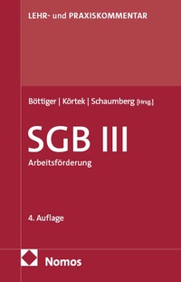 Abbildung von: Sozialgesetzbuch III: SGB III - Nomos