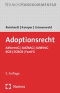 Abbildung von: Adoptionsrecht - Nomos