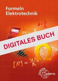 Enlarge image Cover: Formeln Elektrotechnik - Europa-Lehrmittel