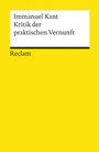 Bild: Kritik der praktischen Vernunft - Reclam