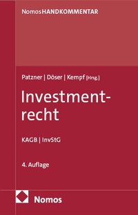 Abbildung von: Investmentrecht - Nomos