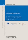 Cover: FORSI-Jahresband 2023 - Boorberg