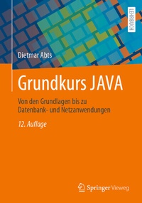 Abbildung von: Grundkurs JAVA - Springer Vieweg