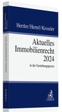 Cover: Aktuelles Immobilienrecht 2024 - C.H.BECK