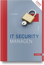 Cover: IT Security managen - Hanser