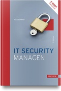 Cover: IT Security managen - Hanser