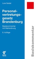 Abbildung von: Personalvertretungsgesetz Brandenburg - Bund-Verlag