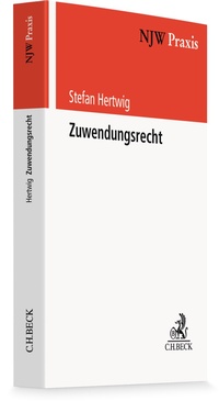 Enlarge image Cover: Zuwendungsrecht - C.H.BECK