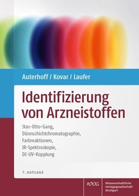 Bild: Identifizierung von Arzneistoffen - Wissenschaftliche Verlagsgesellschaft