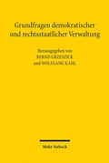 Abbildung von: Grundfragen demokratischer und rechtsstaatlicher Verwaltung - Mohr Siebeck