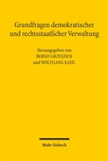 Abbildung von: Grundfragen demokratischer und rechtsstaatlicher Verwaltung - Mohr Siebeck